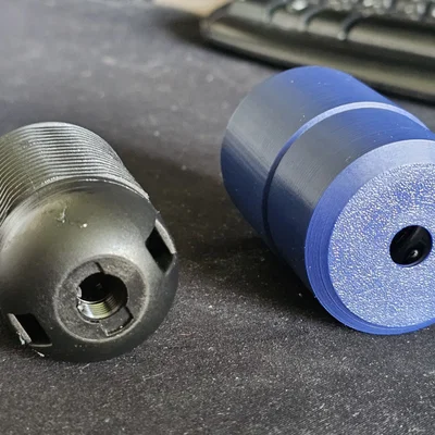 Adapter đui E27 ren ngoài 40mm cho đèn trần