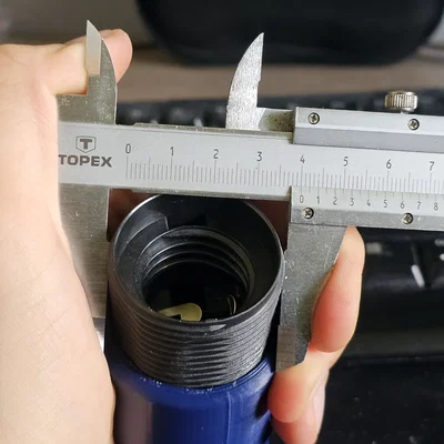 Adapter đui E27 ren ngoài 40mm cho đèn trần