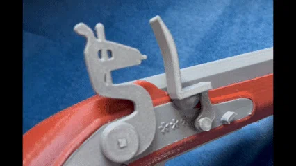 Súng Flintlock - Búa Dây Thun (Flintlock Pistol - Elastic Band Hammer) - Image 2