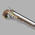 Súng Flintlock - Búa Dây Thun (Flintlock Pistol - Elastic Band Hammer) - Thumbnail 3