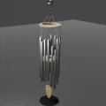 Mô hình 3D Chuông gió trang trí (Steel Chime) độc đáo - Thumbnail 4