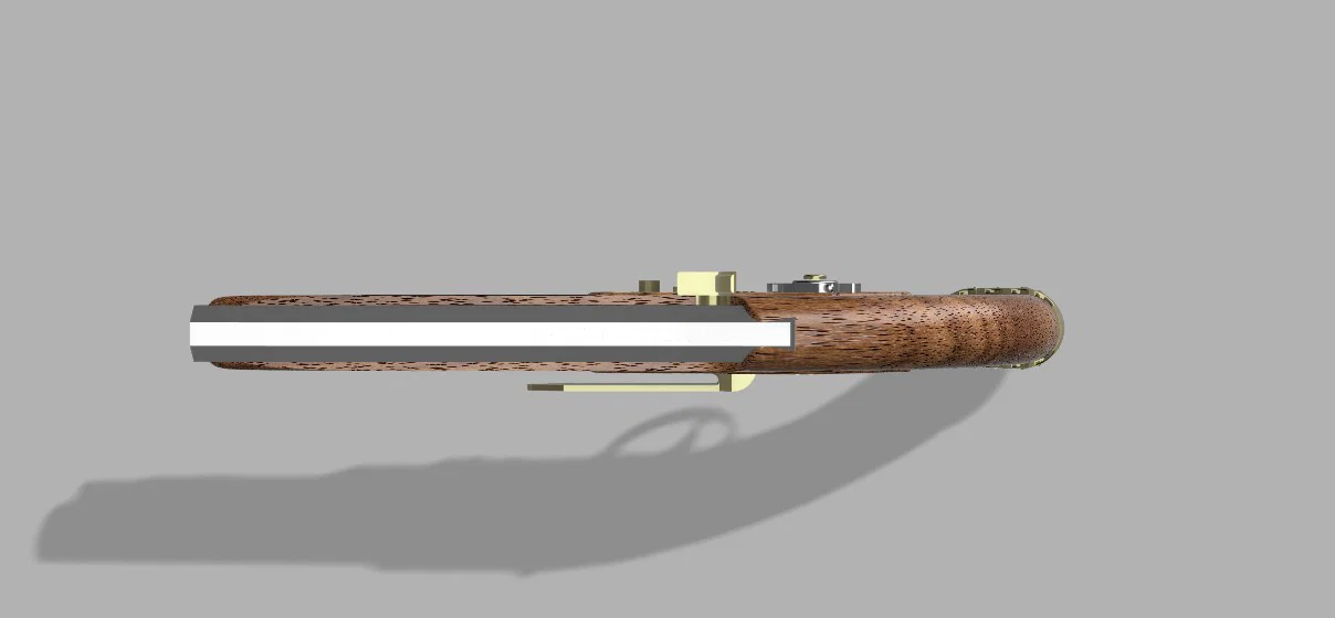 Súng Flintlock - Búa Dây Thun (Flintlock Pistol - Elastic Band Hammer) - Image 5