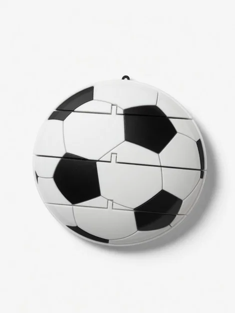 Móc khóa bóng đá linh hoạt (Flexi Ball Keychain) in 3D độc đáo - Image 3