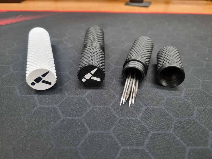 Hộp đựng/giá giữ điện cực tungsten (TIG) – Tungsten electrode holder / storage box - Image 2