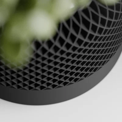 Chậu cây cảnh in 3D phong cách Homepod hiện đại cho không gian sống