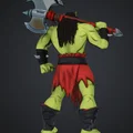 Mô hình chiến binh Orc vác rìu dũng mãnh in 3D ấn tượng - Thumbnail 3
