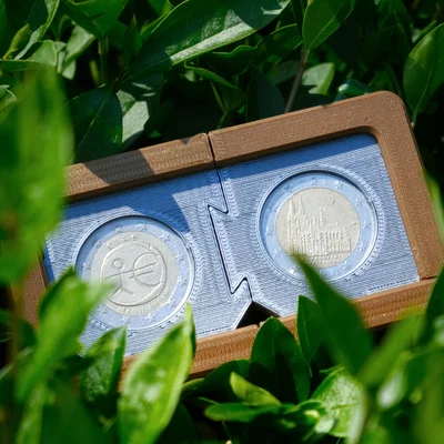 Kệ Trưng Bày Xu Modular (Modular Coin Display)