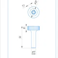 Cờ-lê tháo lắp ốc bánh xe RC (Hex 7mm) - Dụng cụ in 3D hữu ích - Thumbnail 2