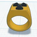 Mẫu Nhẫn Radiation Ring Độc Đáo Cho Tín Đồ In 3D - Thumbnail 1