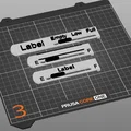 Nam châm tủ lạnh danh sách đồ đi chợ dạng modular - nhỏ hơn/nhãn giấy - Thumbnail 1