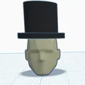 Đầu Dummy 13 kèm mũ chóp (Top Hat) độc đáo cho mô hình in 3D - Thumbnail 1