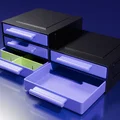 Bộ ngăn kéo để bàn xếp chồng (Stackable Desk Drawer) - Tự in 3D tại nhà - Thumbnail 1
