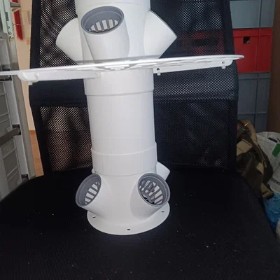 Khúc nối mở rộng tháp trồng rau thủy canh (Verlängerung Hydroponikturm)