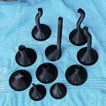 Phễu có lỗ thoát: nghiêng, thẳng & thuôn (Angled, straight and tapered) - Thumbnail 1