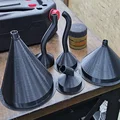 Phễu có lỗ thoát: nghiêng, thẳng & thuôn (Angled, straight and tapered) - Thumbnail 3