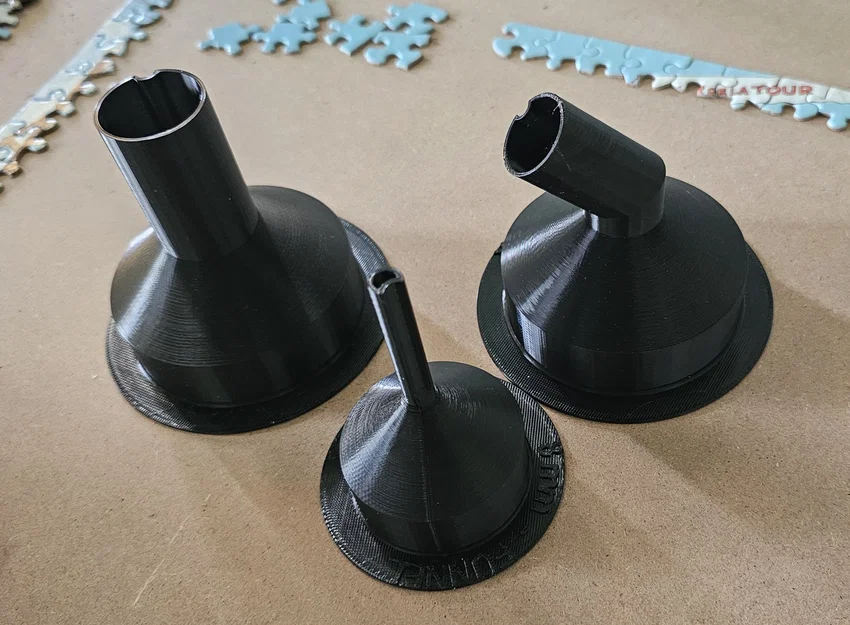 Phễu có lỗ thoát: nghiêng, thẳng & thuôn (Angled, straight and tapered) - Image 6