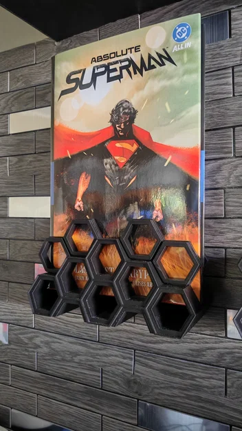 Gá gắn tường cho Vertical Honeycomb Laptop Stand/Comic Book Holder - Image 1