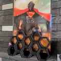 Gá gắn tường cho Vertical Honeycomb Laptop Stand/Comic Book Holder - Thumbnail 1