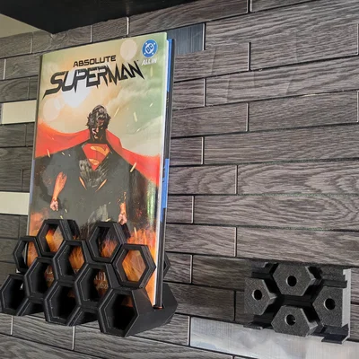 Gá gắn tường cho Vertical Honeycomb Laptop Stand/Comic Book Holder