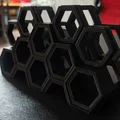 Gá gắn tường cho Vertical Honeycomb Laptop Stand/Comic Book Holder - Thumbnail 9