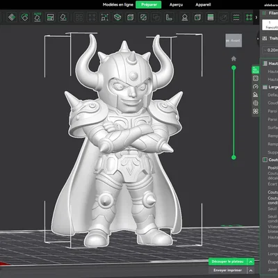 Mô hình 3D Aldebaran Kim Ngưu - Saint Seiya cực chất