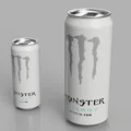 White Monster Zero Ultra – Mô hình lon tỉ lệ (có file Fusion/.stp) - Thumbnail 1