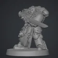 Mô hình 3D Warhammer 40k Emperors Champion cho Tabletop Gaming - Thumbnail 1