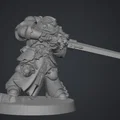 Mô hình 3D Warhammer 40k Emperors Champion cho Tabletop Gaming - Thumbnail 2