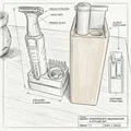Kệ Organizer Gọn Gàng Cho Trimmer – Compact Styling Organizer & Trimmer Stand - Thumbnail 1