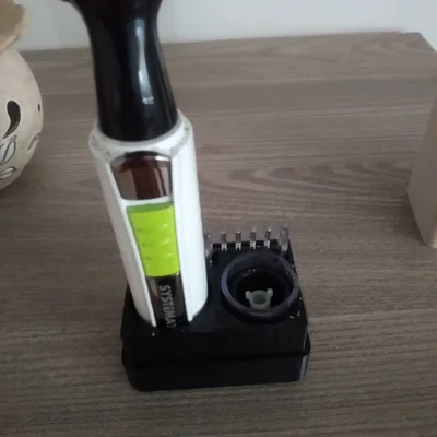 Kệ Organizer Gọn Gàng Cho Trimmer – Compact Styling Organizer & Trimmer Stand