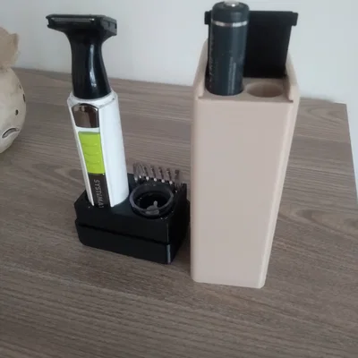 Kệ Organizer Gọn Gàng Cho Trimmer – Compact Styling Organizer & Trimmer Stand