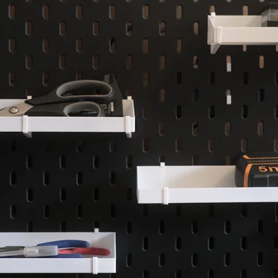 Khay đựng dụng cụ cho bảng treo IKEA SKADIS tiện lợi