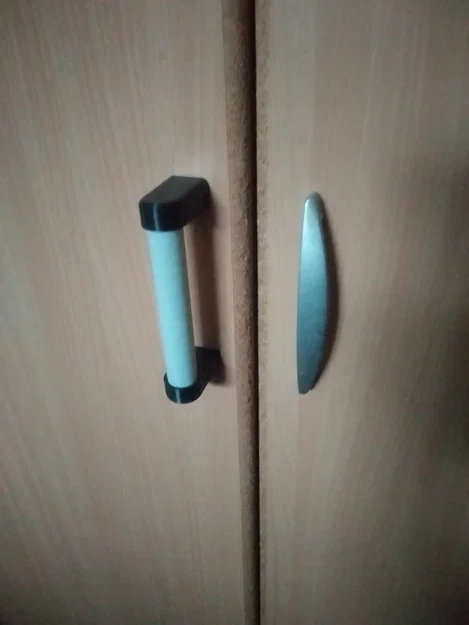 Tay nắm DIY đa năng: In 3D kết hợp ống PVC (Universal Handle Hybrid) - Image 3