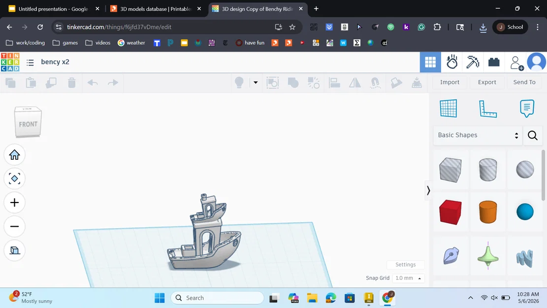 Mô hình Benchy 2x - Tượng thuyền xếp chồng độc đáo cho máy in 3D - Image 1