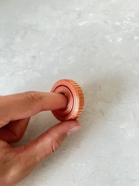 Nhẫn Fidget Spinner - Print-in-Place - Image 2