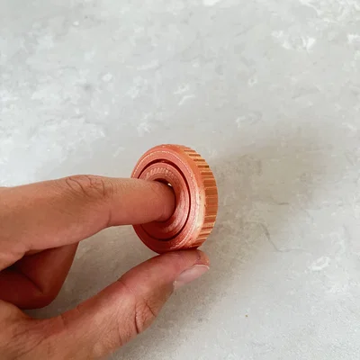 Nhẫn Fidget Spinner - Print-in-Place