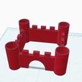 Mô hình lâu đài đồ chơi 3D cho bé (hrad) - Thiết kế dễ thương - Thumbnail 1