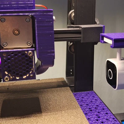 Ngàm gắn camera SONOFF CAM S2 cho máy in Ender 3 V3 SE/KE