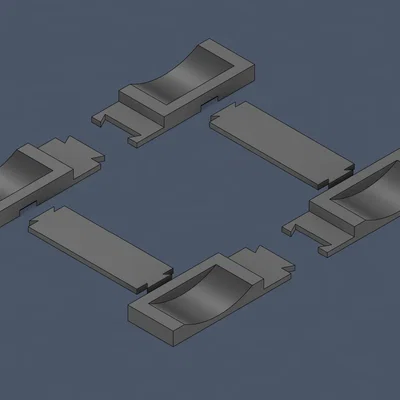 Khay Đỡ Tạ Đơn (Dumbbell Holder) In 3D Đa Năng Cho Home Gym