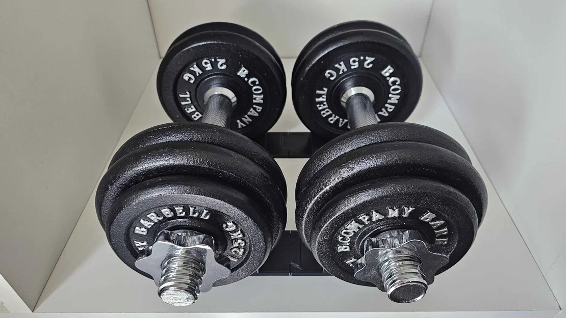 Khay Đỡ Tạ Đơn (Dumbbell Holder) In 3D Đa Năng Cho Home Gym - Image 6