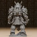 #188 Tượng Cyberpunk Mecha Samurai - Chiến Binh Tương Lai - Thumbnail 5