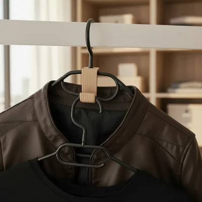 Móc nối thông minh cho móc áo (Clever hook for clothes hangers)