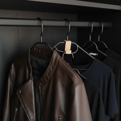 Móc nối thông minh cho móc áo (Clever hook for clothes hangers)