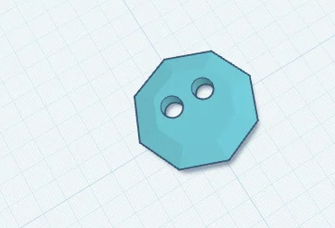 Bộ 5 nút áo in 3D hình thù siêu dễ thương độc đáo - Image 4