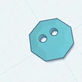 Bộ 5 nút áo in 3D hình thù siêu dễ thương độc đáo - Thumbnail 4