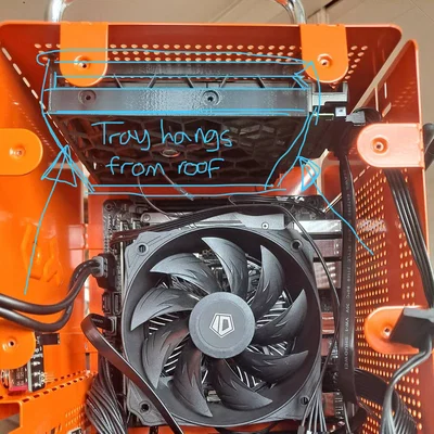 Computer-1 HDD Tray Mod – Khay gắn ổ cứng 3.5" cho case Computer-1