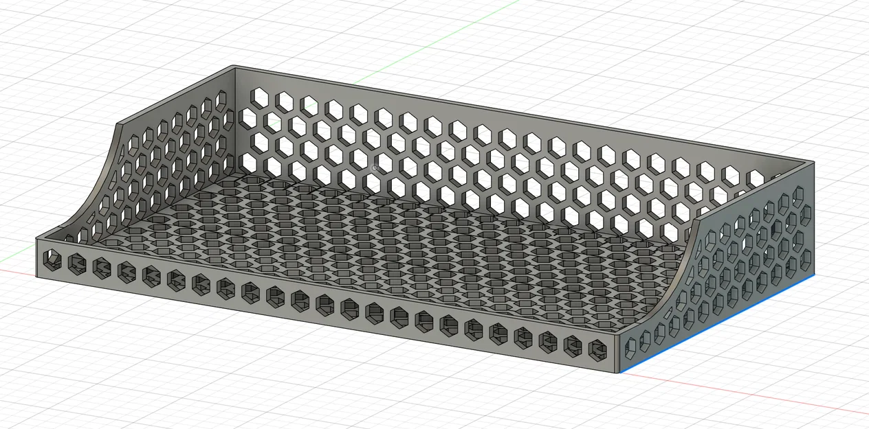 Khay Chứa Đồ 170x100mm Dạng Lưới Tổ Ong Tiết Kiệm Nhựa - Image 1