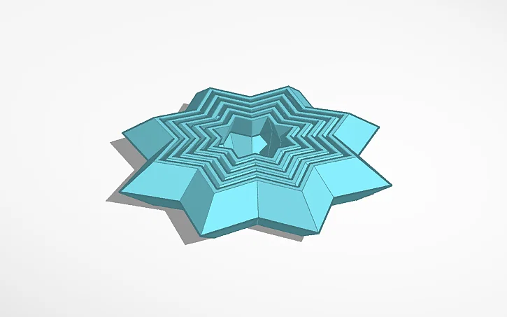 Mô hình Fidget Star: Món đồ chơi giảm stress thú vị khi in 3D - Image 1