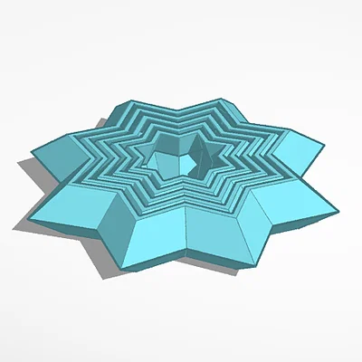 Mô hình Fidget Star: Món đồ chơi giảm stress thú vị khi in 3D