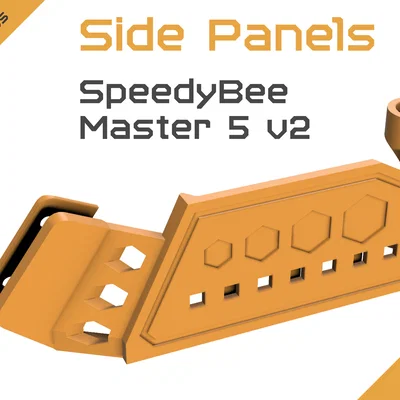 SpeedyBee Maser 5 v2 - Tấm ốp hông nam châm - Hỗ trợ LED